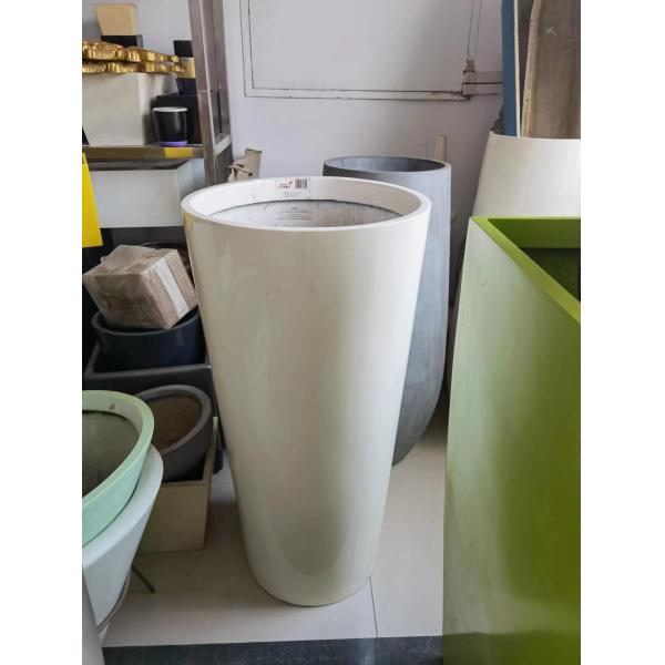 Modern Fiberglass Flower Planters For Indoor And Outdoor