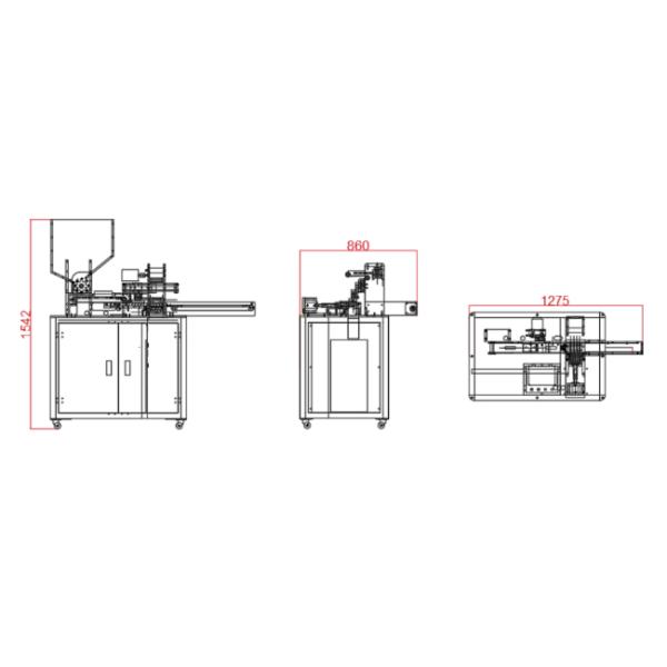 18650 Cylindrical Battery Cell Vertical Fully Automatic Lithium Battery Sticker Machine