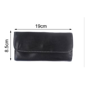 ODM Eco Friendly Black Cosmetic Makeup Brush Set Wooden Handle