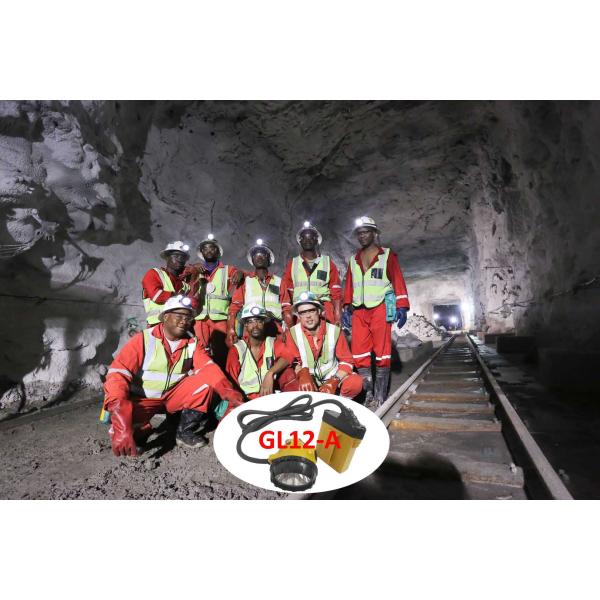 Underground Coal Mining Lights 25000lux 10.4Ah Rechargeable Samsung Battery