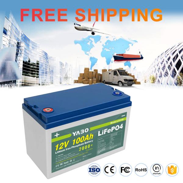 12v Lifepo4 Solar Battery System Rechargeable 100Ah 4S1P