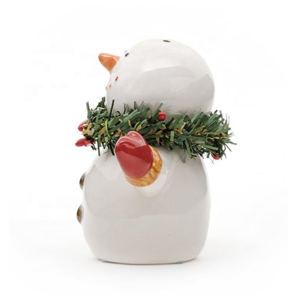 Creative Cute Animal Earthenware Ceramic Salt And Pepper Shaker Set For Christmas
