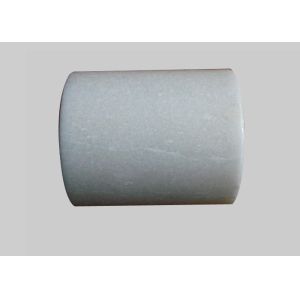 White Marble Stone Tealight Candle Holders Round Shape For Home Decoration