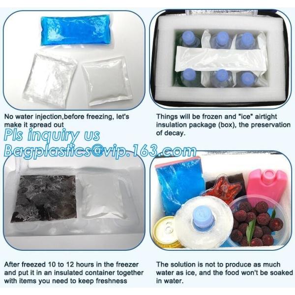 Healthcare medical reusable ice bag pack for cold therapy, Medical injury pain relief instant ice pack hot cold bags GEL