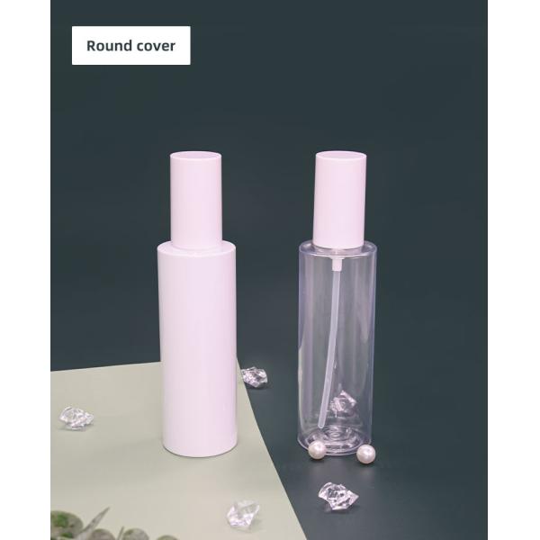 200ml Non Spill Refillable PET Facial Lotion Pump Bottle With Two Shapes Cap