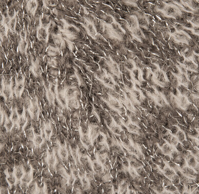 New arrival Metallic crochet-knit blend beret Hat