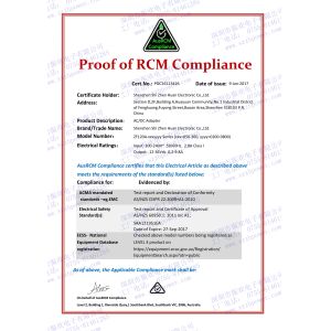 Shenzhen Keysun Technology Limited Certifications