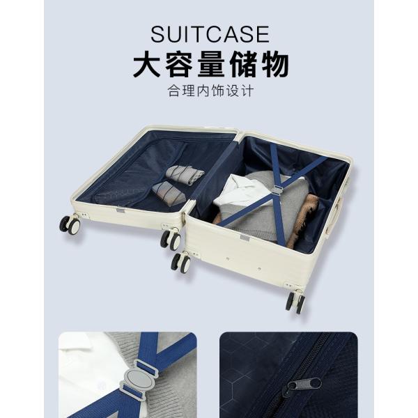888 Luggage New Model Luggage Case Durable College Student Trolley Suitcase Multi-Directional Wheels Travel Case Carry-On with Combination Lock hard