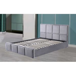 Hotel 0.355m3 Upholstered Platform Bed With Storage