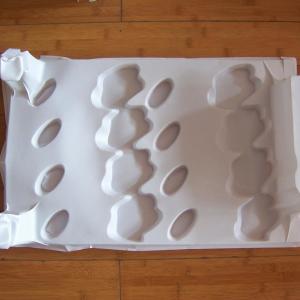 Quality Thick Blister Packing Package with Vacuum Formed Plastic Tray and Durable Material for sale