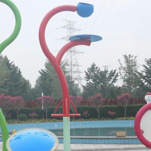 Customized Water Park Splash Pad OEM Garden Water Play Equipment