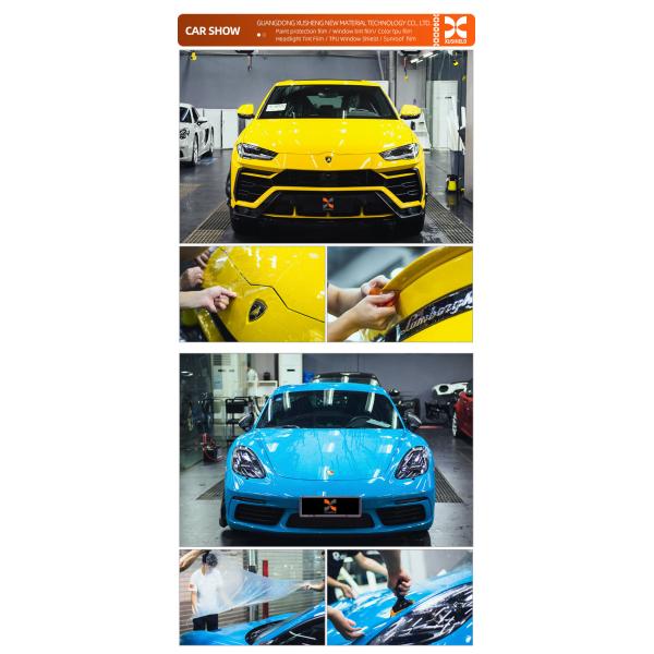 Custom Carbon Fiber Matt TPU Ppf Paint Protection Film Matte Car Protection Film Anti Scratch Car Wrapping Film Matte