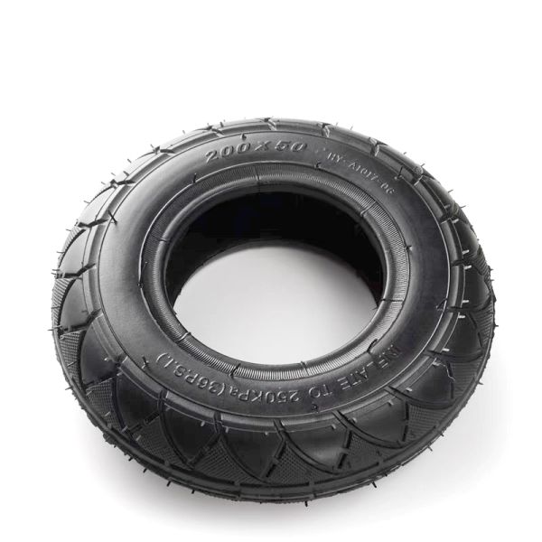 Mini Electric Scooter Tyre Wheel Electric Vehicle 200*50 Tire Accessories Spare Parts Hight Quality 200X50 Inner 8 Inch Black