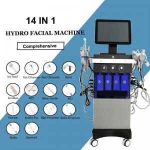 Quality 14 In 1 Microdermabrasion Machine Aqua Peeling Hydro Oxygen Facial Diamond Dermabrasion Machine for sale
