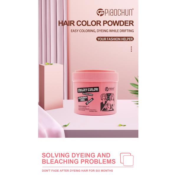 Professional Herbal Hair Dye Powder Wholesale – Ammonia-Free Dust-Free, Rich Colors for Salons, OEM/ODM Available Formula