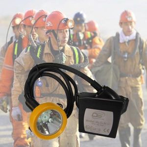 Quality 15000lux Waterproof Kl5lm Rechargeable Mining Hard Hat LED Lights for sale