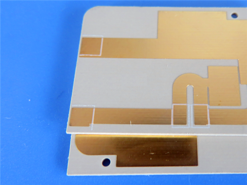 Quality 2-layer CuClad 233 RF PCB Board 0.6mm Thick with 108 mm x 59 mm Dimensions and IPC-Class-2 Compliance for sale