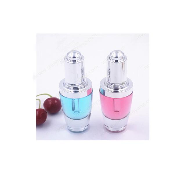 Cosmetics Essential Oil Luxury 30ml Glass Dropper Bottles With Various Cap Color