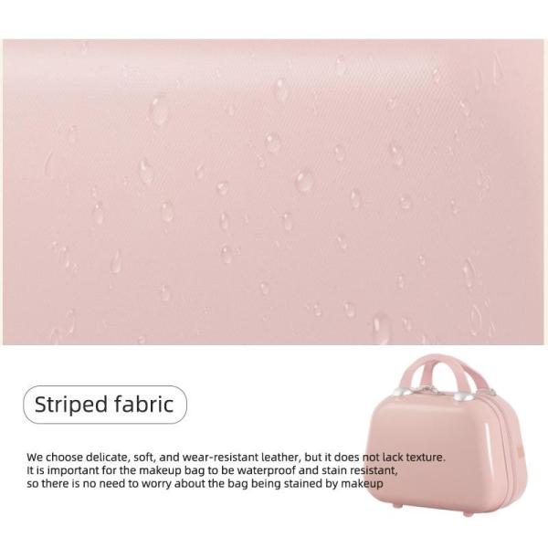 (998)14 "suitcase Makeup box bag abs hard shell suitase travel luggage Sturdy and durable Small suitcase