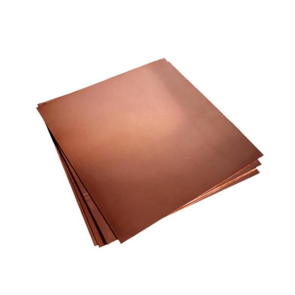 C71500 1.5mm Copper Sheet Coil Plate 200mm 4ft X 8 Ft Sand Blasting