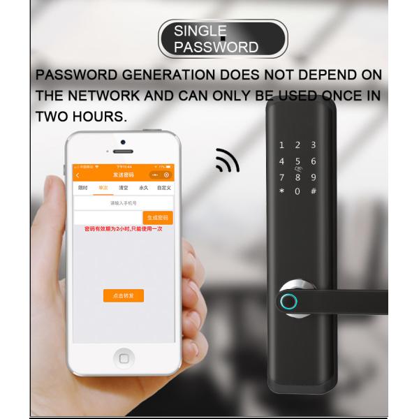 Intelligent Fingerprint Scanner Door Lock Burglar Proof Automatic Intelligent