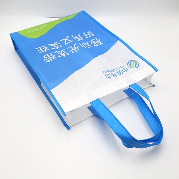 2018 Factory Custom Logo Printed Cheap Reusable sewing Non Woven Bag Tote Bag