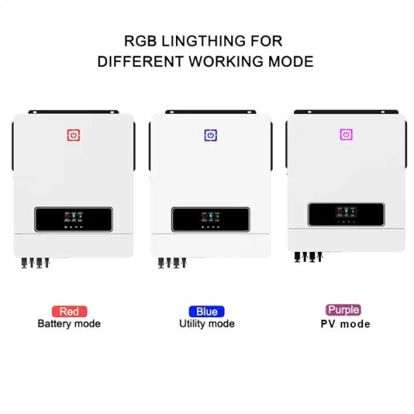 18Kw - 20Kw Low Frequency Solar Inverters Hybrid Off Grid Solar Inverter Soonest 10Kw Hybrid Solar Inverter 110/220 2 Phases