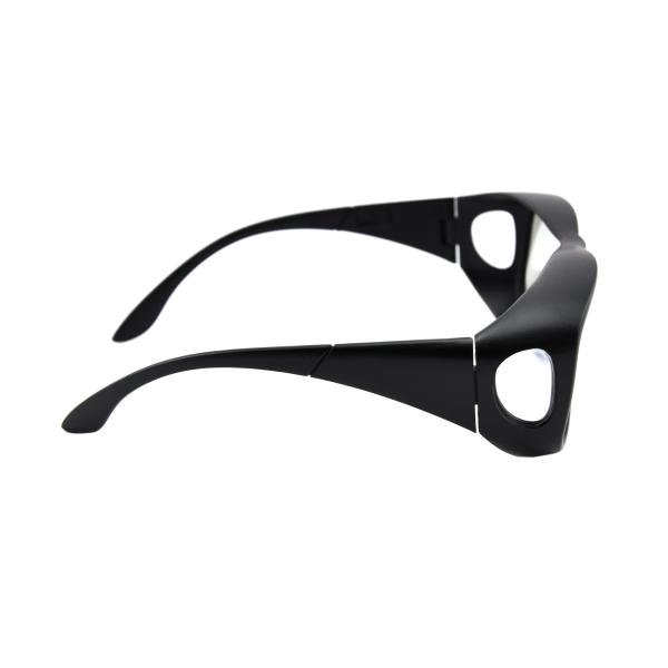 Free Scratch Linear Polarized Glasses , 0.7mm Thickness Passive Cinema 3D Glasses