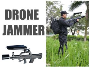 Quality SGS CE 2.4Ghz Anti Drone Jammer / Drone Frequency Scrambler With 2000m Range for sale
