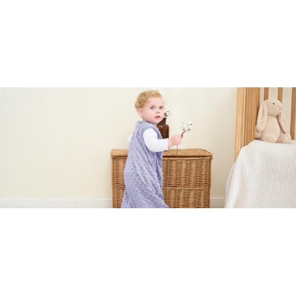 2 Pack Baby Sleep Sack with 2-Way Zipper and 2 Layer Fabric for Newborn and Infant Comfort