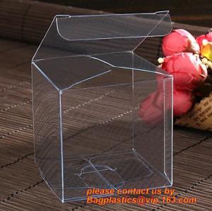 Quality 0.3mm UV printing plastic transparent custom OEM PET box, general comestic pack PVC box custom PVC box high quality PE for sale