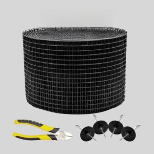 Quality Bird Guard Solar Panel Proofing Mesh With Black Color Pvc Coated for sale