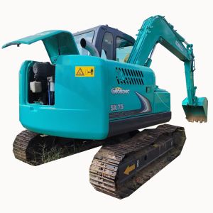 Quality Second Hand Kobelco SK75SR Micro Excavator 6T 41KW for sale