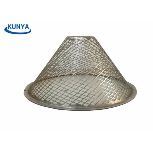 Threaded Interface Conical Sintered Filter Elements Cone 8000 Mesh Stainless Steel Basket