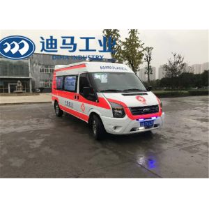 Quality 9 seats Manual gear CCC ISO Emergency Medical Vehicles for sale