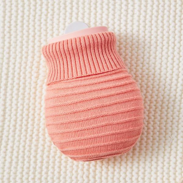 Classic Red 2 Liter Hot And Cold Water Bottle , Hot Water Bottle For Cramps With Anti Leak Design