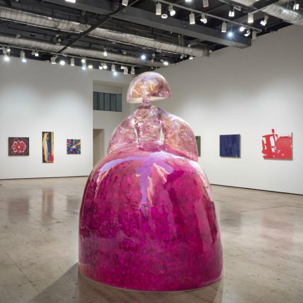 Luxury Transparent Resin Art Sculpture – Inspired by Manolo Valdés, Modern Home & Office Décor