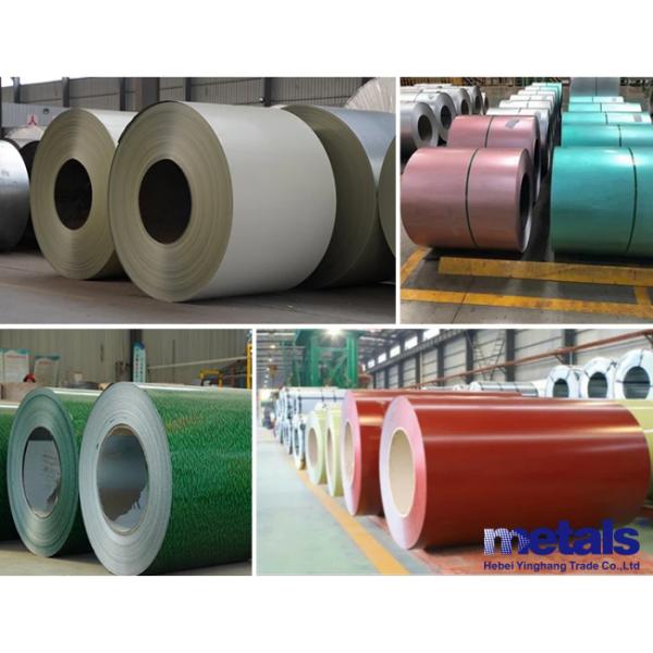 Prime Pre Painted Galvalume PPGI Steel Coils Sheet GL AZM60 35um Polyster