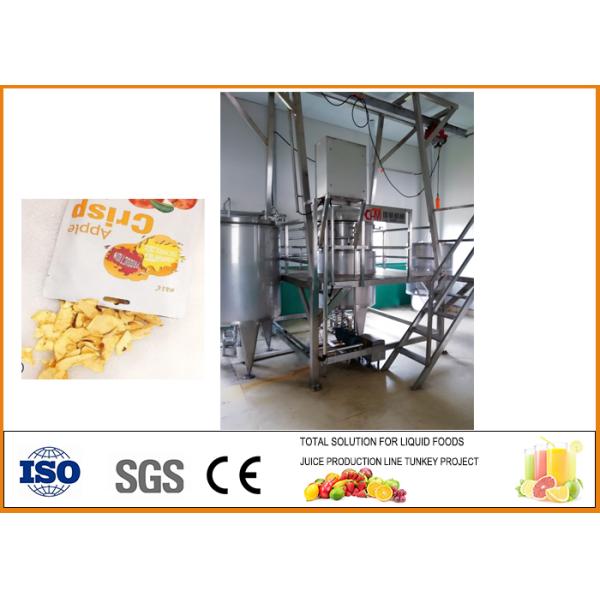 Dried Apple Chip Production Line SS304 Small Complete CFM-A-03-21T