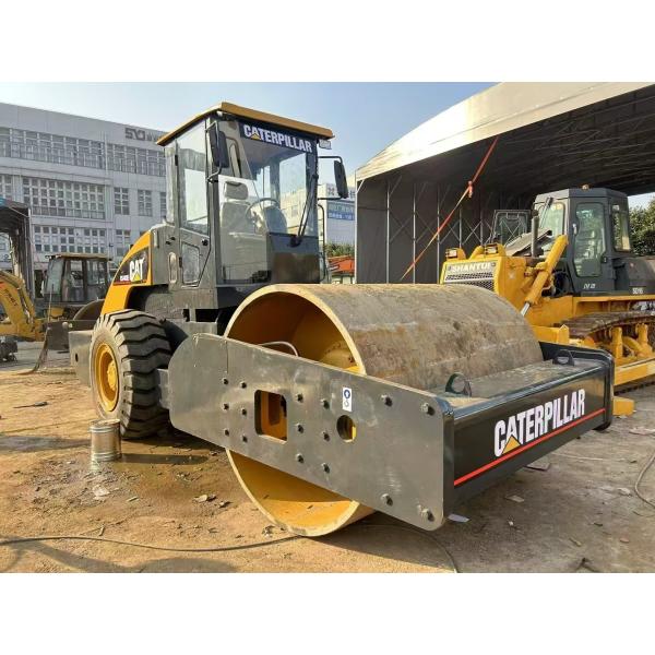 Used CAT CS-683E Vibratory Roller Compactor 1.8 mm Amplitude 134 kW Engine Power