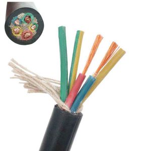 China Explosionproof Nontoxic Sheathed Flexible Cable , Fire Retardant TRS Flexible Cable on sale