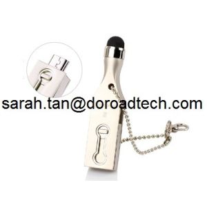 Mini Metal OTG USB Flash Drive with Touch Screen Stylus Pen Drive U-disk for