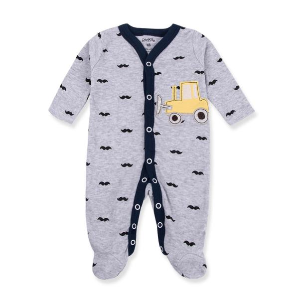 Autumn new baby long sleeve bodysuits Baby Girl Boy cartoon bodysuits cotton 0-2 Years baby Rompers 3pcs set