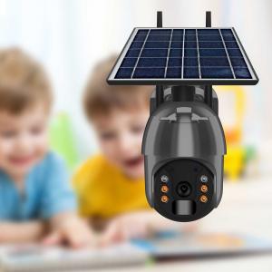 Quality 2K Solar Camera Security Outdoor 4MP Super HD Color Night Vision PIR Wire Free for sale