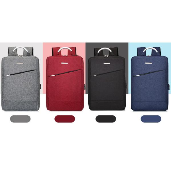 Customized Logo Outdoor Laptop Travel Bag , Unisex Oxford Backpack Computer Bag