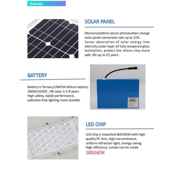 Outdoor Solar LED Street Light