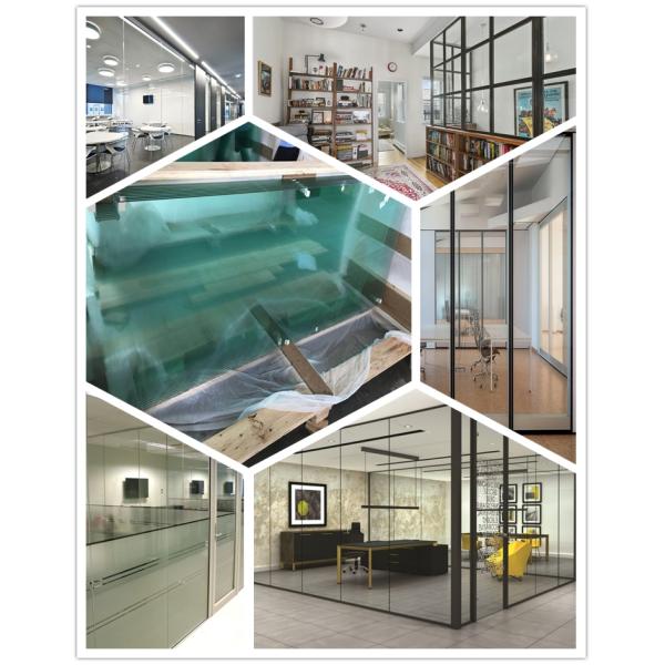 Modern Office Desks Call Center Furniture Partition and Office Workstations 6 Person Cubicles Glass Modular 301-32-8SA