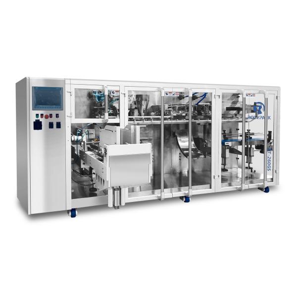 60 Bags/Min Standing Pouch Packaging Machine For Preassembled Bags Doypack Packing