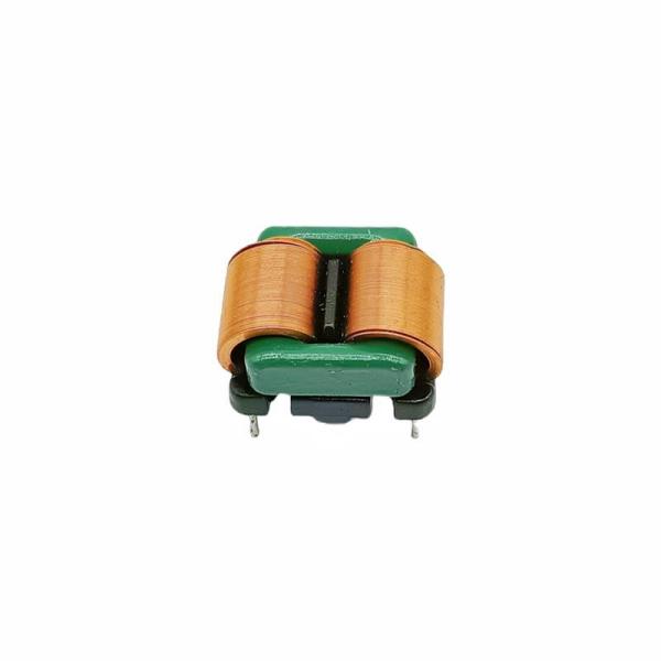 Square Mn-Zn Ferrite Toroidal Inductor Horizontal Copper Flat Wire Line Filter