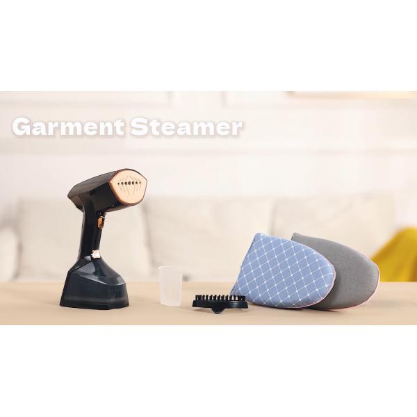 Portable Vertical Garment Steamer 2000W Handheld Clothes Steamer with Hair Brush